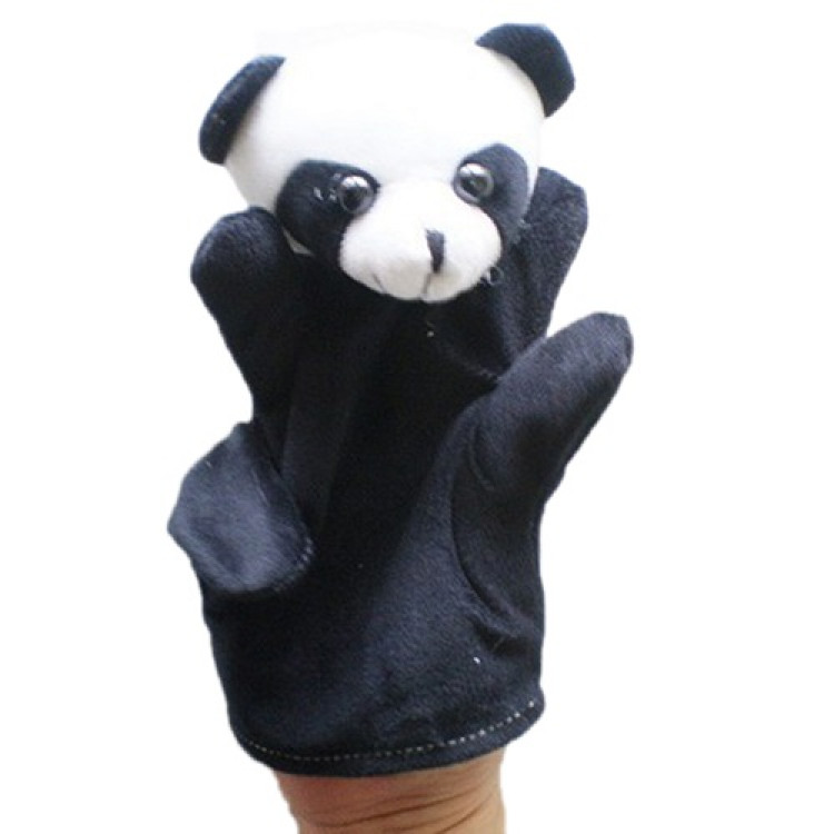 Plyšová bábka na ruku - Panda